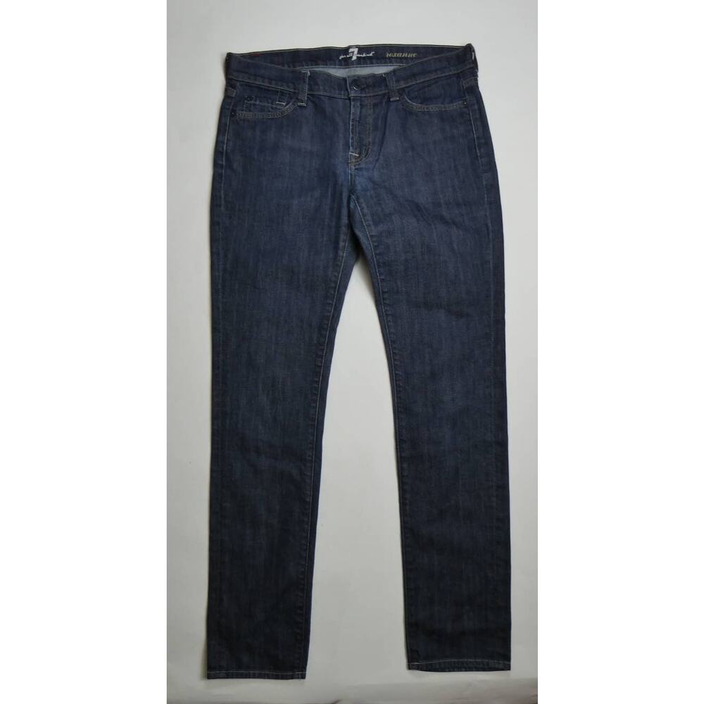 7 For All Mankind Dark Blue Women Jeans